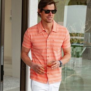 Criquet Terry Button Down